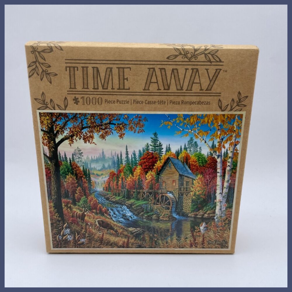 Puzzle 1000 Pieces "Time Away" by Master Pieces New in Box